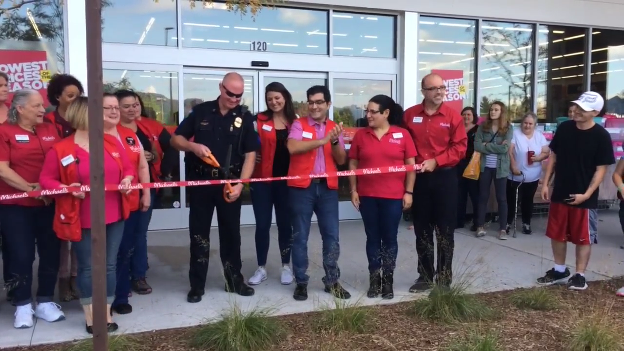 Video: Michaels North Conway Grand Opening